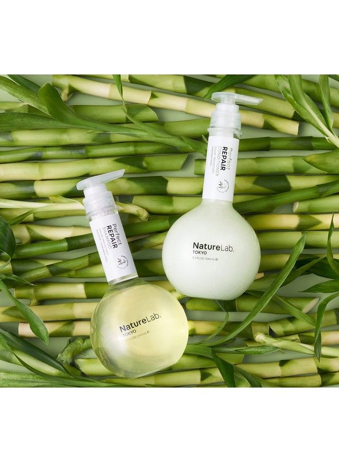 NatureLab. TOKYO Perfect Repair Shampoo & Conditioner Duo: Replenish And Restore Damaged Color Treated Hair And Strengthen New Hair I 11.5 Fl Oz Each - Image 3
