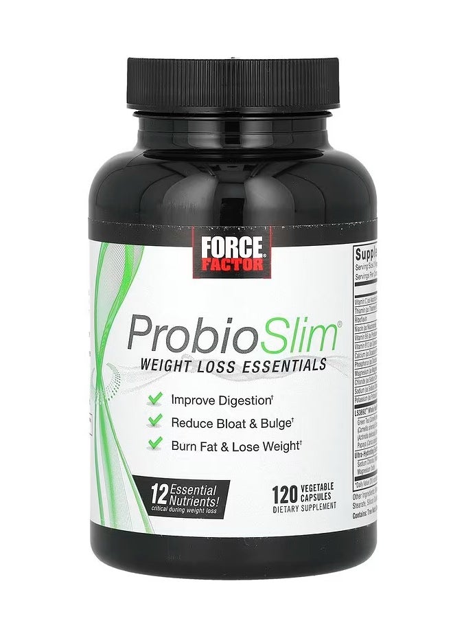 Force Factor Probioslim Welght Loss Essentials - 120 Capsules 