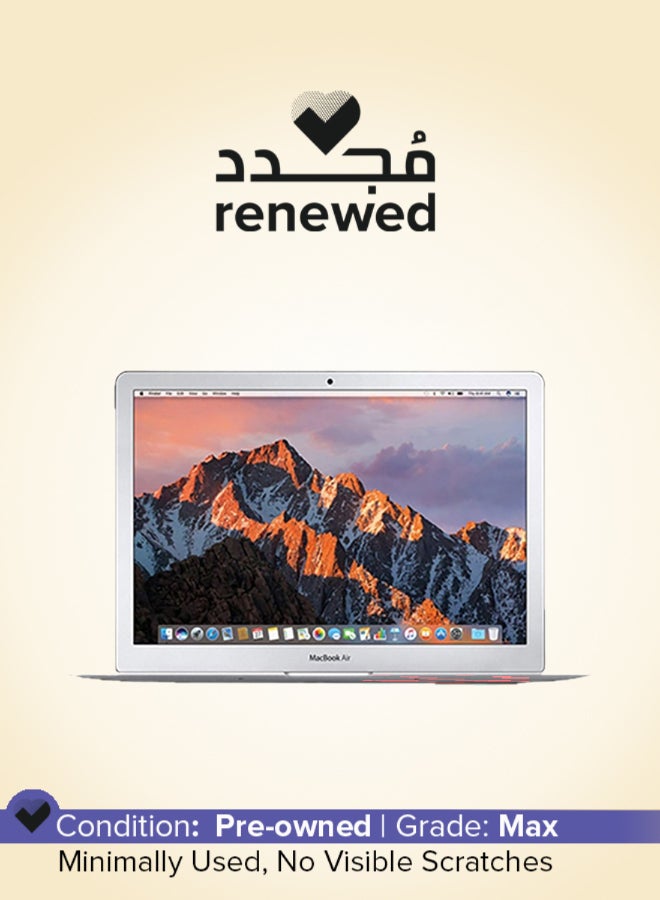 Apple Renewed - MacBook Air A1466 (2015) Laptop With 13-Inch Full HD Display, Core i5 Processor/Dual Core/4GB RAM/128GB SSD/macOS English Silver - Image 1