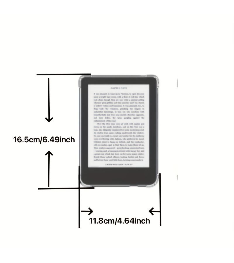 For Kobo Clara 2E Clara Color BW 6 Inch Universal Transparent Soft Shell Case - Image 2