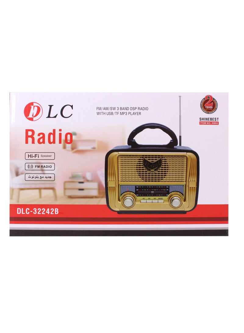 دي إل سي  راديو محمول يعمل بتقنية البلوتوث DLC-32242B - Image 5