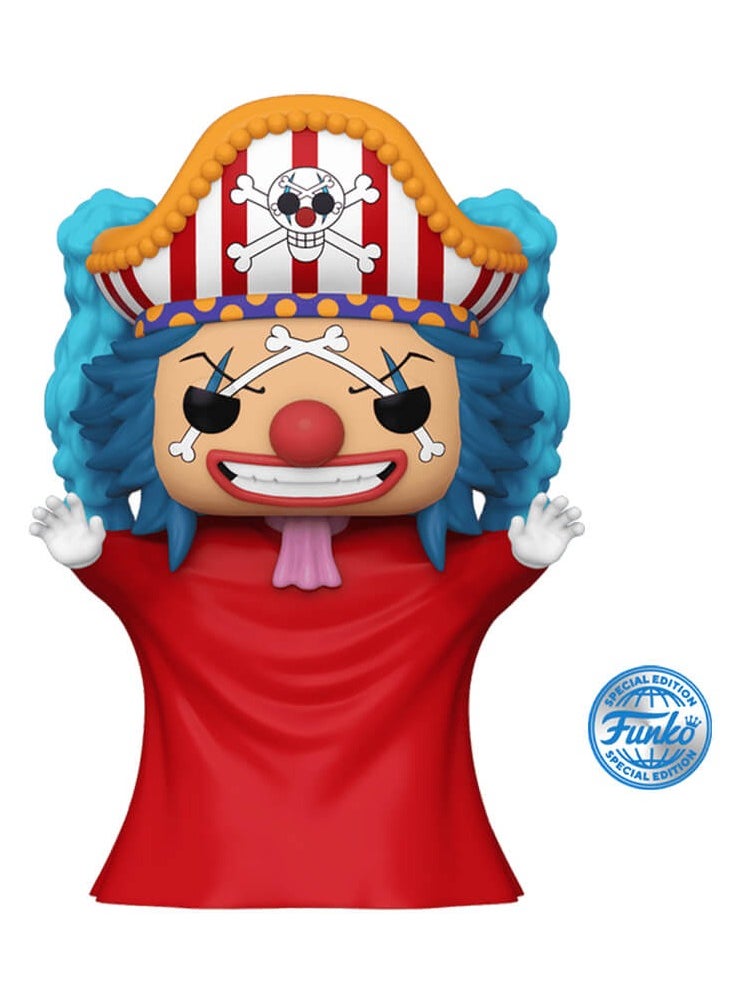 Funko Funko Pop! Anime: One Piece - Buggy (Post Time-Skip) (Exclusive) #1778  - Image 1