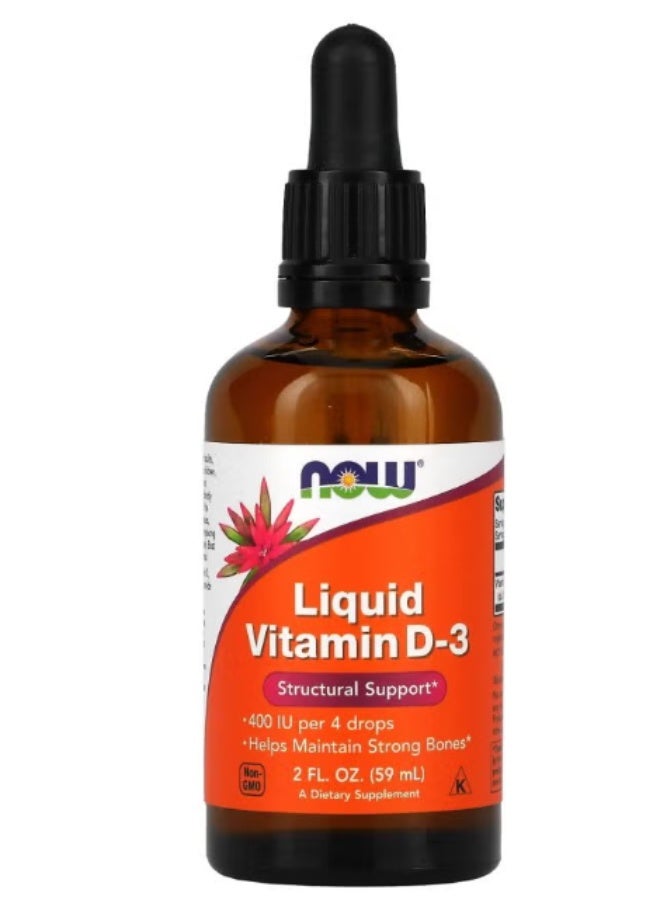Liquid Vitamin D-3 2 fl oz (59 mL)