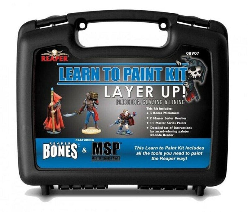 Reaper: 08907 - Learn to Paint: Layer Up! Bones Paint Set - Image 3