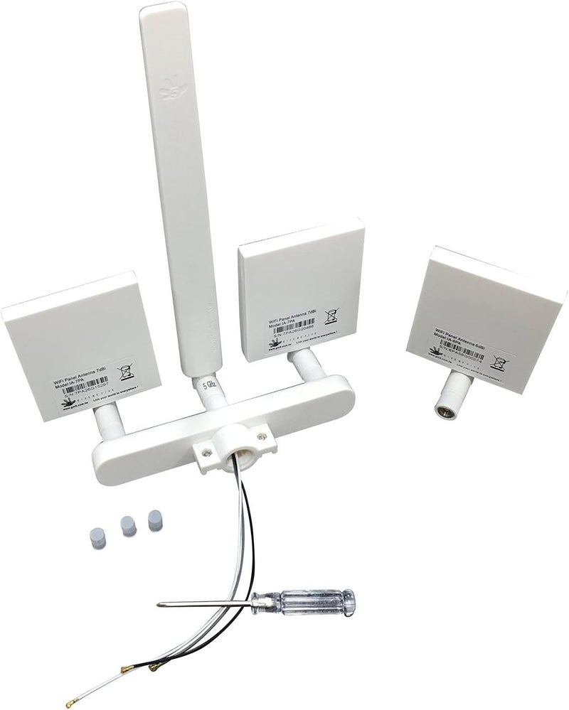 Xmipbs 10dBi 58GHz Omni Signal Range Extender Antenna Kit for DJI Phantom 3 StandardPhantom 3 SE - Image 1