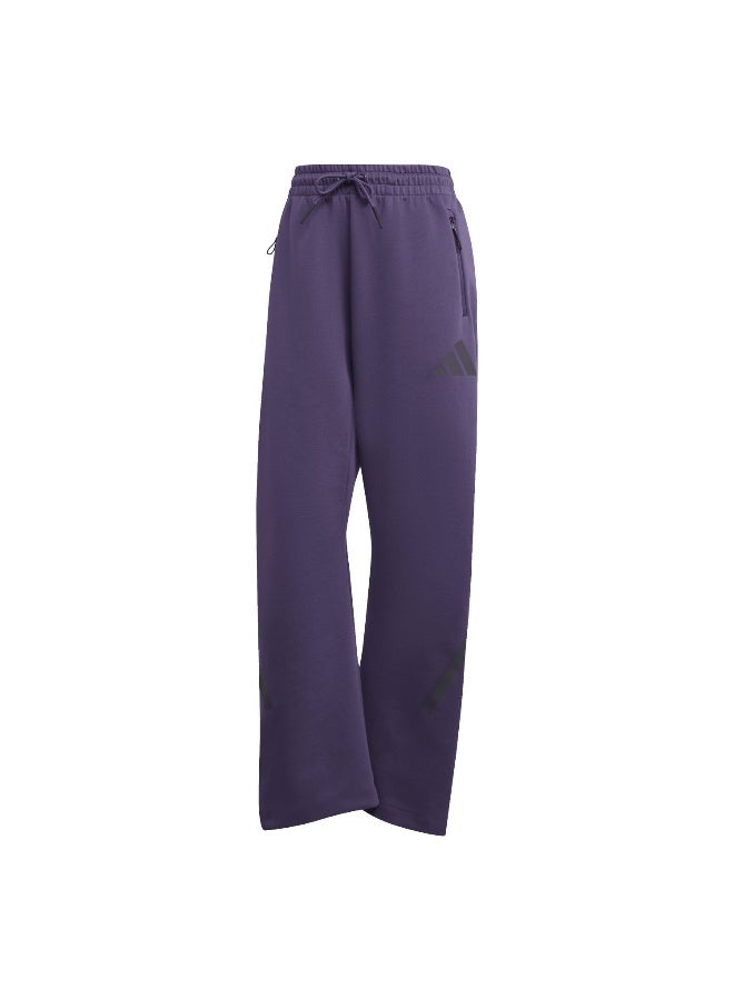 Adidas W Z.N.E. Bar Pt Purple Training Pants For Women XS