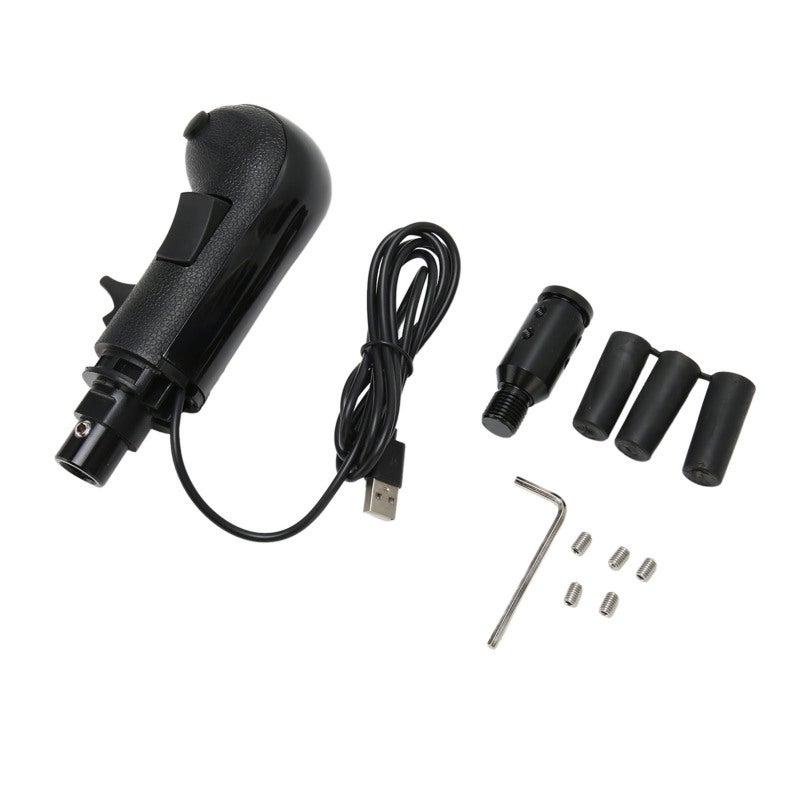 USB Simulator Shifter: 18 Gears, 3 Adapter Sizes, Fast Switching - Plug And Play PC Racing Shifter For Windows PC, ETS2 ATS Games, Racing Simulator Hobbyists - Image 5