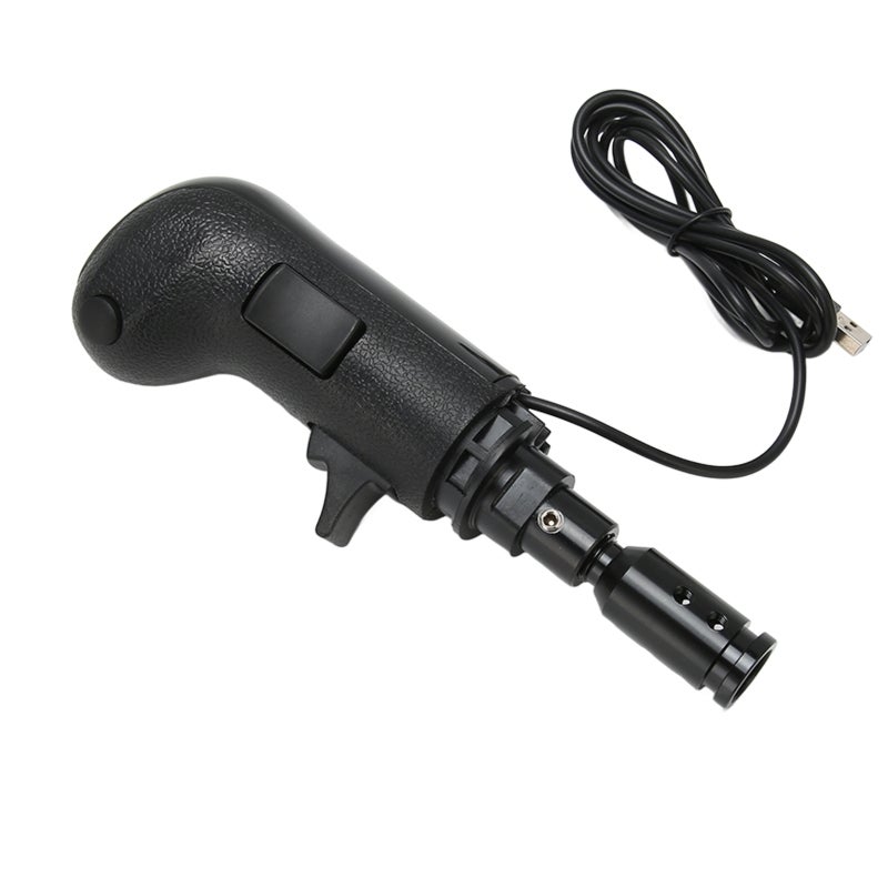 USB Simulator Shifter: 18 Gears, 3 Adapter Sizes, Fast Switching - Plug And Play PC Racing Shifter For Windows PC, ETS2 ATS Games, Racing Simulator Hobbyists - Image 3