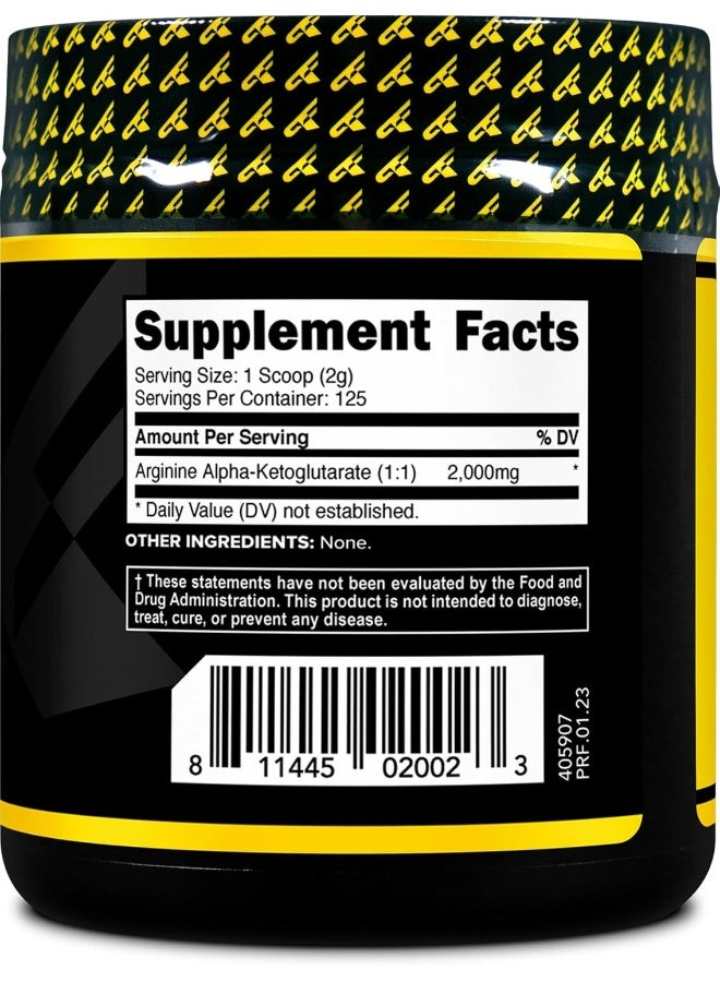 Primaforce Aakg Arginine Powder, 250 Grams (L-Arginine And Alpha-Ketoglutarate Acid) Premium Workout Supplement, Non-Gmo, Vegan, Gluten Free - Image 4