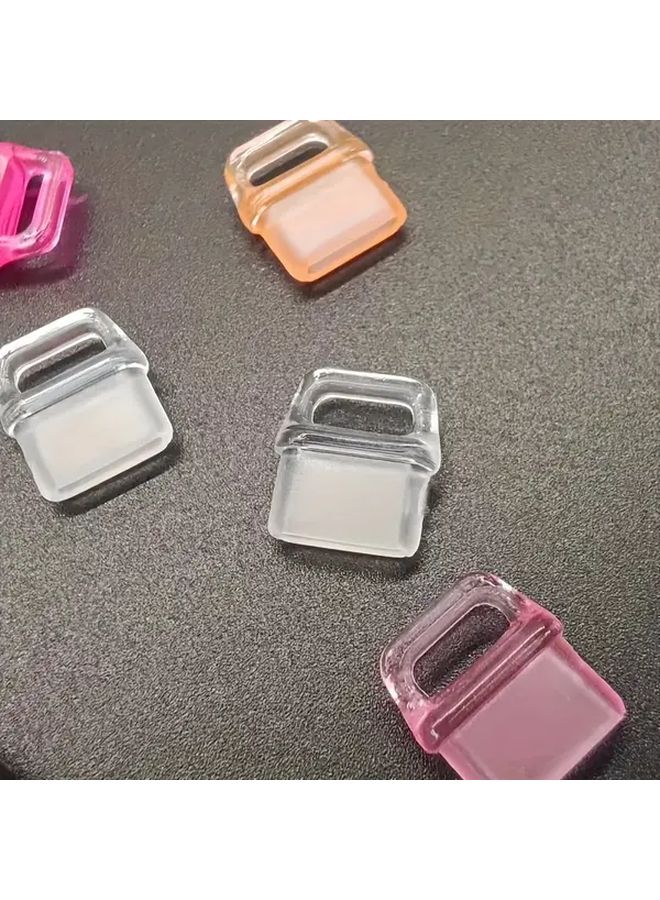 20 قطعة من سدادات الغبار PVC عشوائية اللون، واقي منفذ Type-C، غطاء مقاوم للماء لفتحة الشحن - Image 2