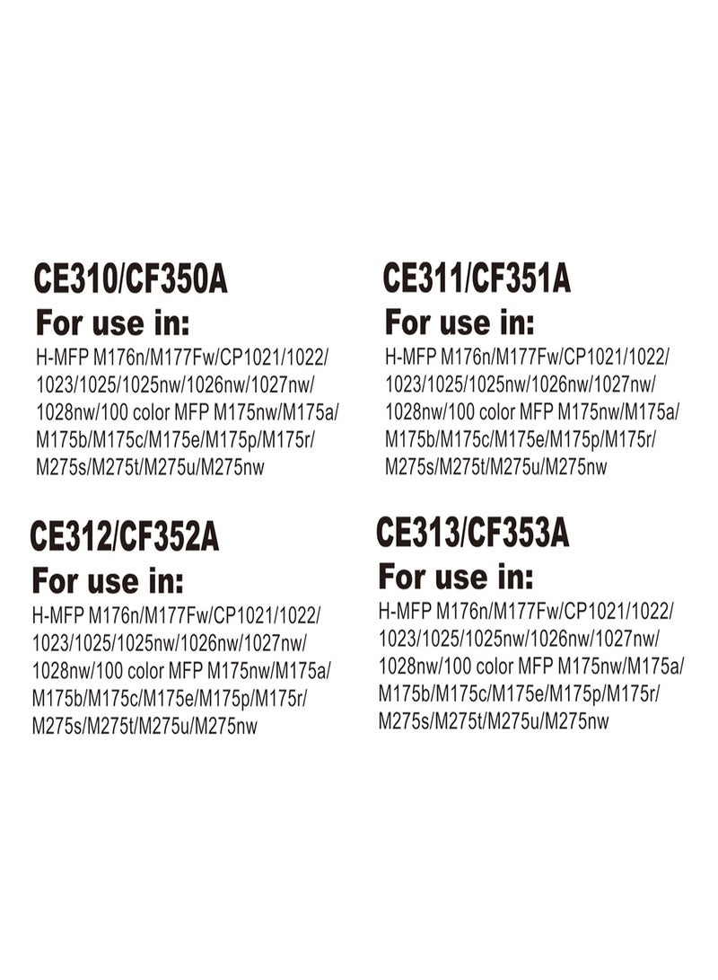 أم كيه إس حبر طابعة CF350A / CF351A / CF352A / CF353A - Image 2
