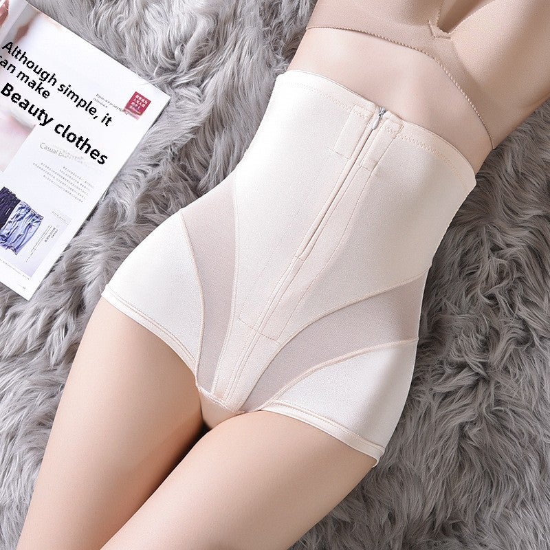 High Waist Slimming Panties Summer Thin Black - Image 2