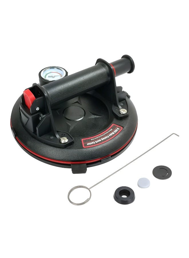 7.8 Inch Vacuum Suction Cup Lifter – Heavy Duty Tile & Glass Handling Tool with Pump-Action Grip, Anti-Slip Rubber Pad, Strong 200mm Suction for Moving Marble, Wood, Windows & Smooth Surfaces - Image 1