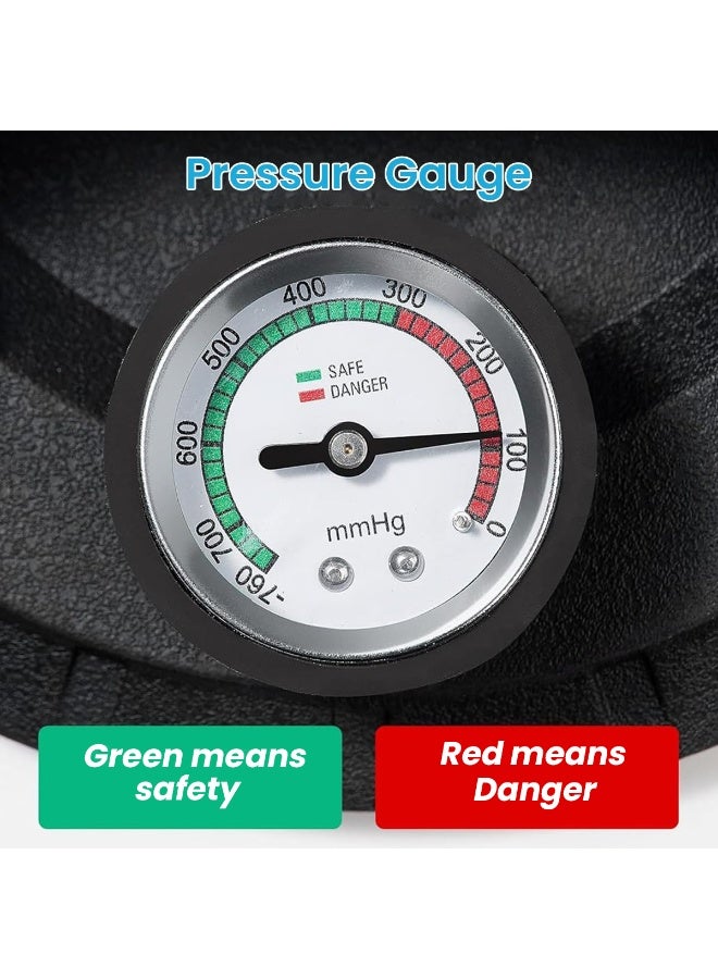 7.8 Inch Vacuum Suction Cup Lifter – Heavy Duty Tile & Glass Handling Tool with Pump-Action Grip, Anti-Slip Rubber Pad, Strong 200mm Suction for Moving Marble, Wood, Windows & Smooth Surfaces - Image 5