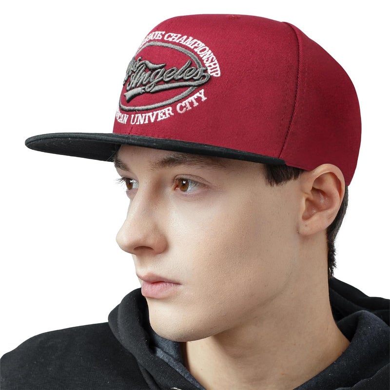 VRITRAZ Comfortable Polyest Unisex Hip Hop Stylish Graffiti Printed Cap with Adjustable Snapback Closer for Men and Women - Image 1