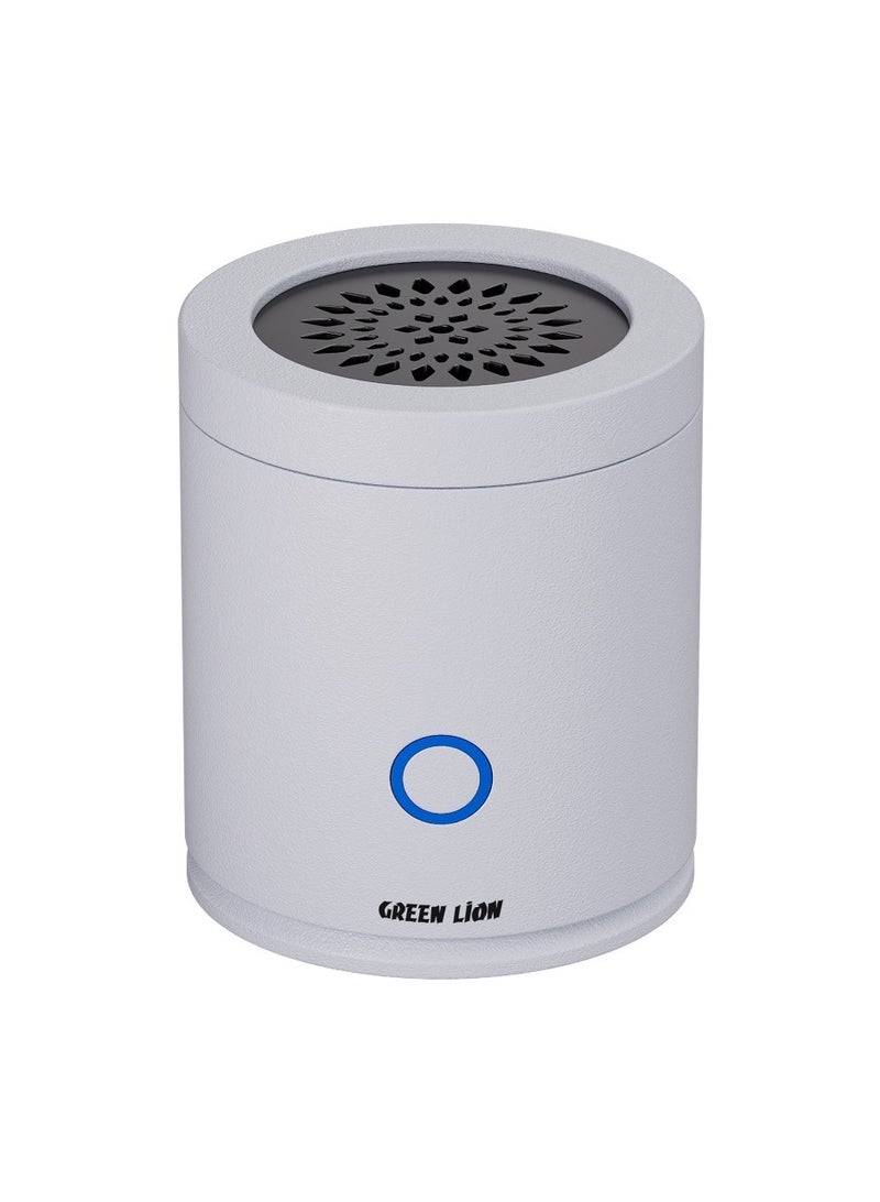 GREEN LION Dune Air Incense Burner with Long Time Battery Life & Strong Fragrance / 30 Sec Single Burning Time / 2000 mAh Rechargeable Battery / Auto Shut Off - White - Image 1