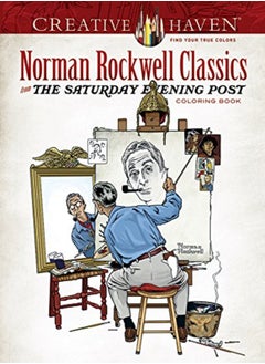 Creative Haven Norman Rockwells Saturday Evening Post Classics Coloring Book by Rockwell, Norman Paperback 