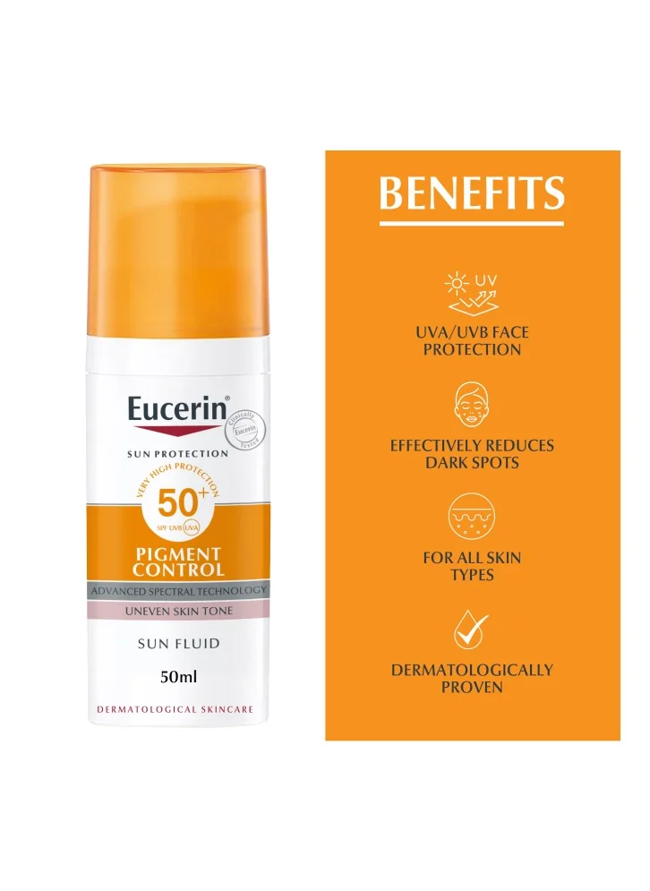 Eucerin Sun Uneven Pigment Control Fluid SPF50+ 50ml