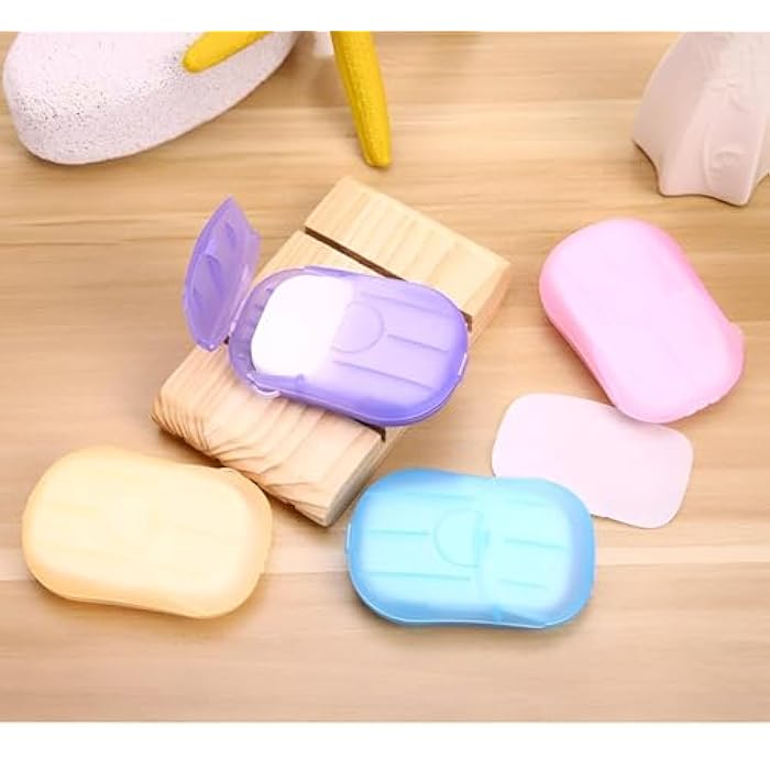 Portable Mini Soap Paper Slices Disposable Hand Cleaning Box for Travel, School Activities and Outdoor Events, Effectively Easy Hand Washing (15 Pieces) - Image 5