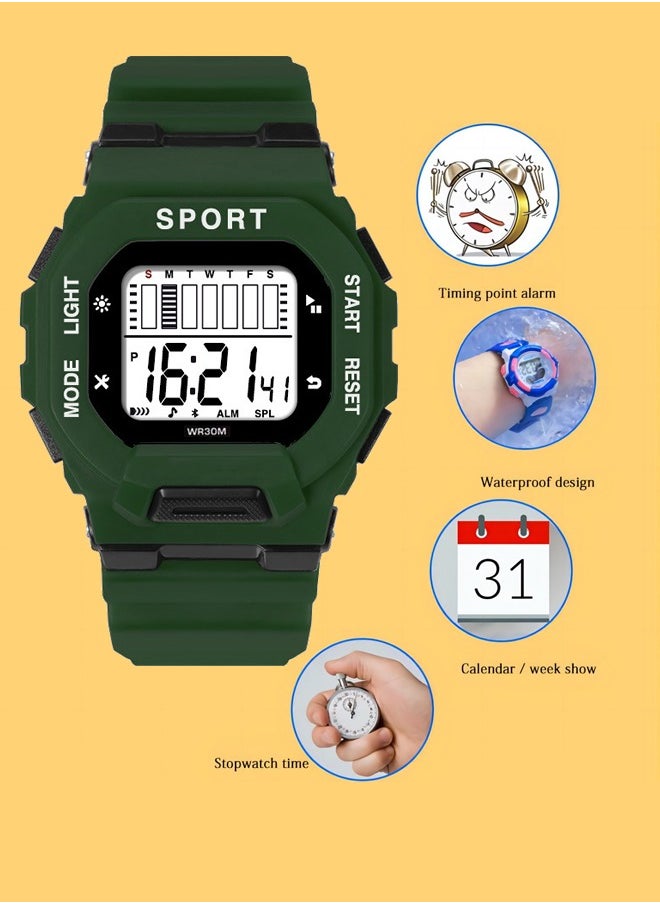 Generic - Kids Multifunction Sports Water Resistant Digital Watch Multicolour - Image 1