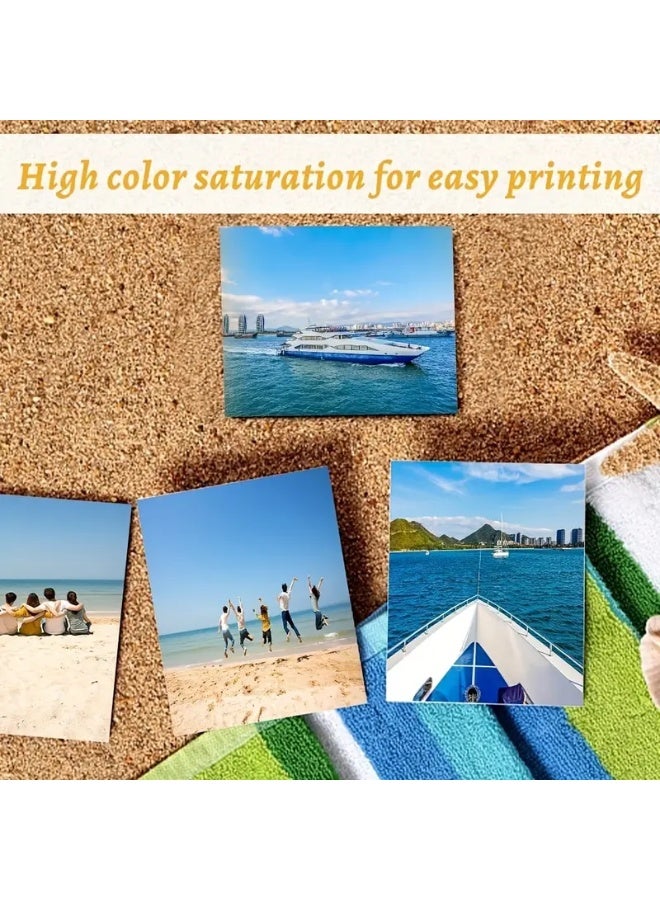 ESHANG 4x6 Inch Glossy Photo Paper 4R 200gsm - 100 Sheets Bulk Pack for Dye Inkjet Printers ONLY - Image 5
