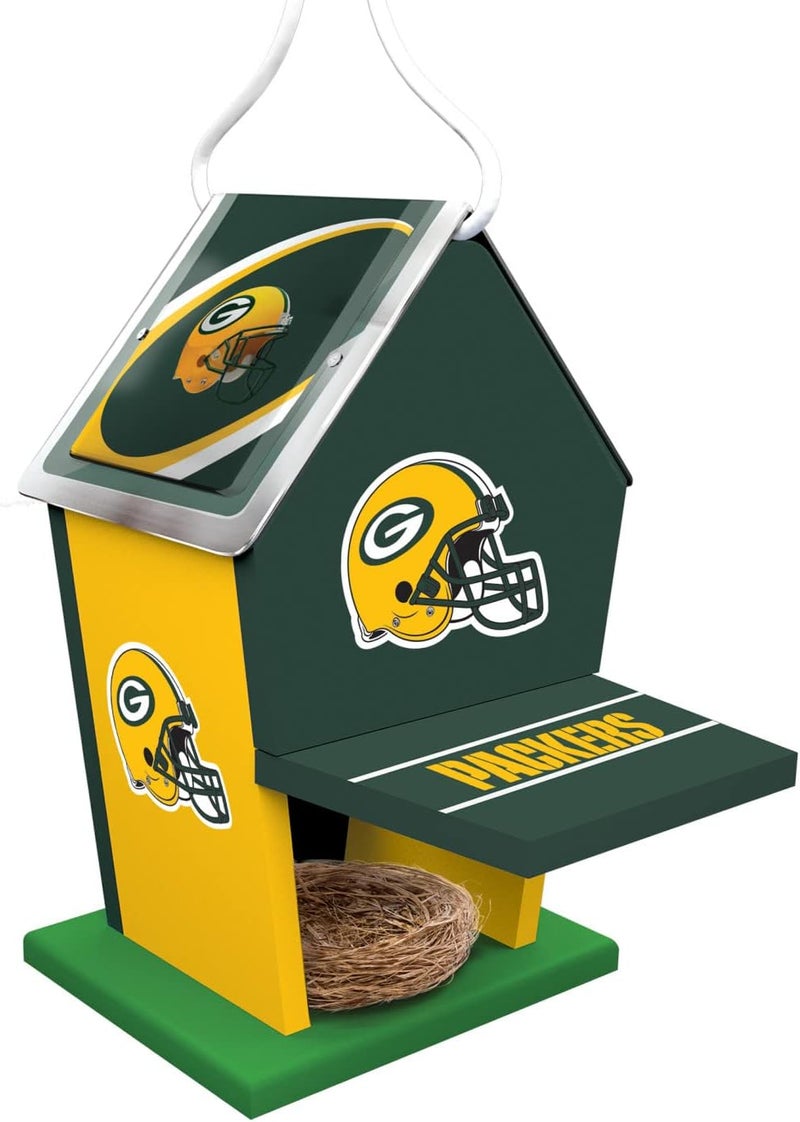 Master Pieces بيت طيور خشبي مقاس 8" × 5" للبالغين من NFL غير محدد الجنس - Image 2