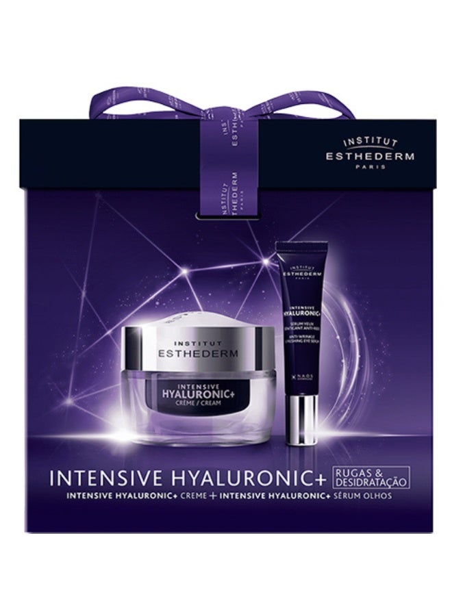 إنستيتوت إستيديرم كريم إنستيتيوت إستيديرم المكثف المضاد للتجاعيد بحمض الهيالورونيك 50 مل + سيروم للعين 15 مل - Image 1