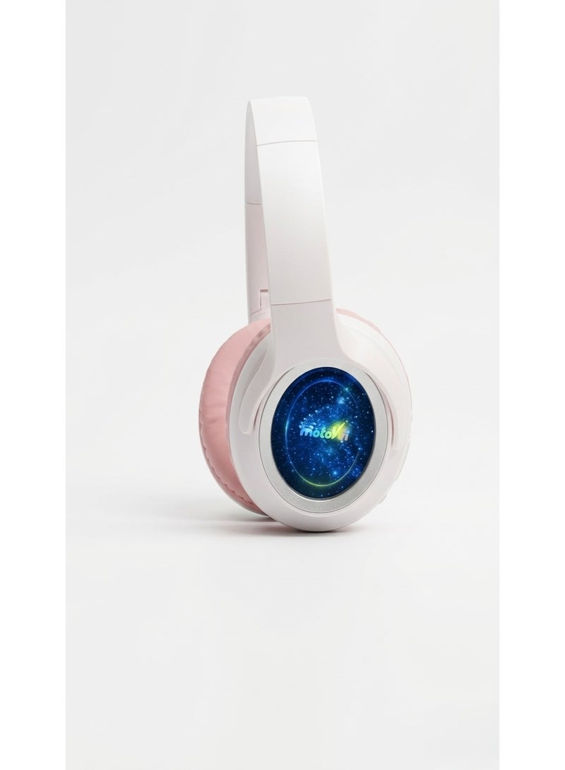 XY-263BT Wireless Over-Ear Headphones with LED Screen - Bluetooth 5.3, Hi-Fi Deep Bass, Foldable & Comfortable Design - Image 2