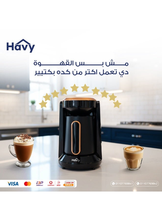 Huffy Turkish coffee machine 500 watt 400 ml capacity - Image 4