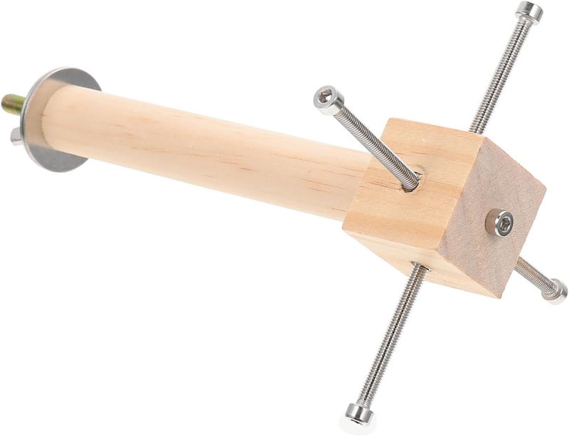 Rotating Parrot Toy for Cage Fun Foraging Bird Feeder Fruit Fork and Easy to Install Bird Accessories for Parakeets and Hamsters - Image 1