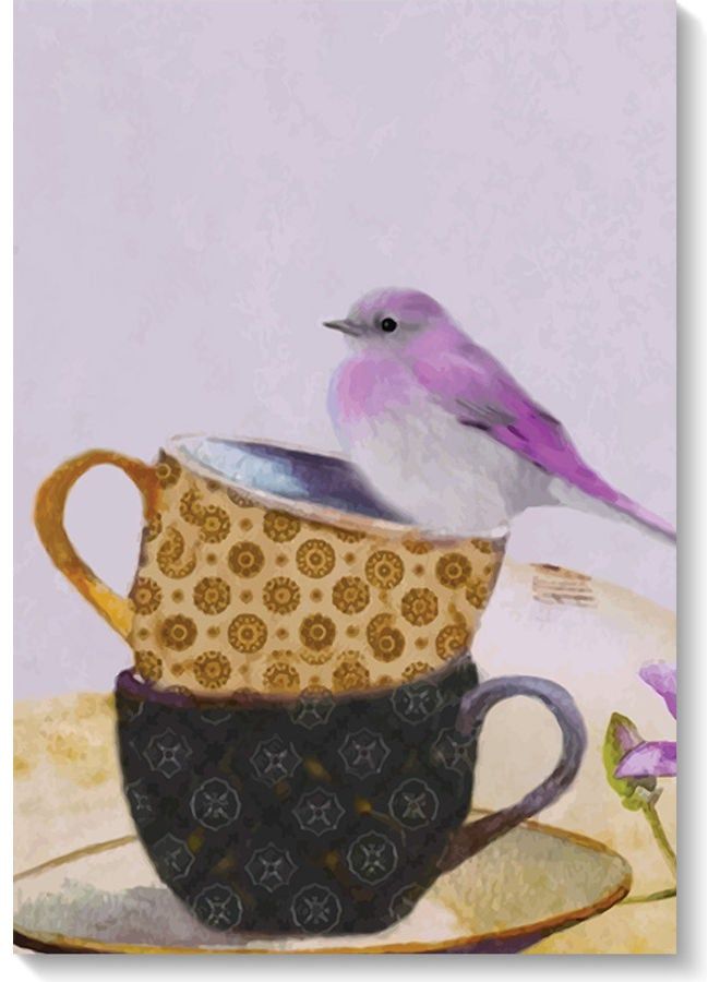 RYN لوحة فنية جدارية زخرفية متعددة الألوان 40 × 60 سم - Image 2