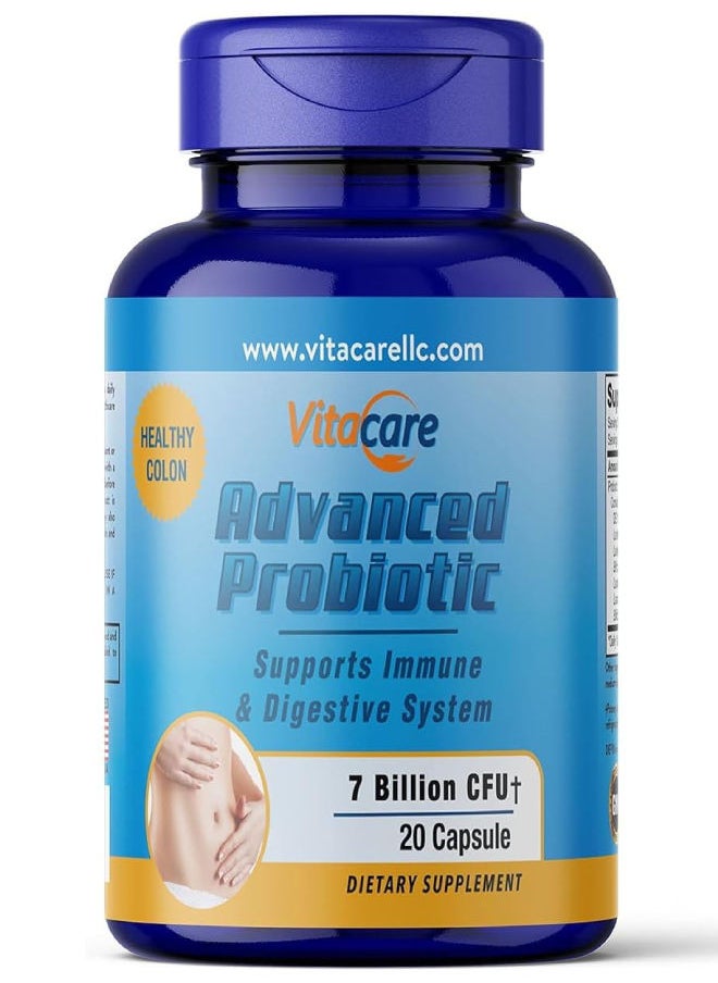 Vitacare - 20 Capsules Advanced Probiotic - Image 1