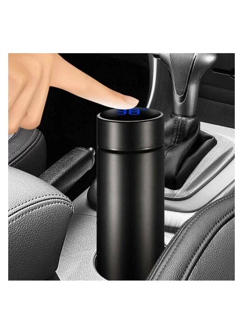 Generic - Digital thermos with lid and thermometer for drinks inside the thermos Two-in-one thermos IR - Image 1