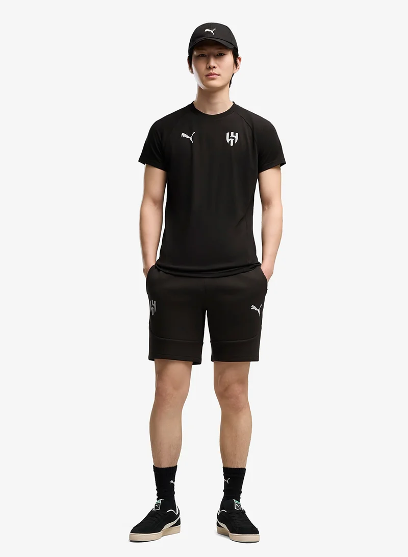 Puma PUMA Black-Vibrant Silver Al Hilal Evostripe T-Shirt for Men | Best Price UAE