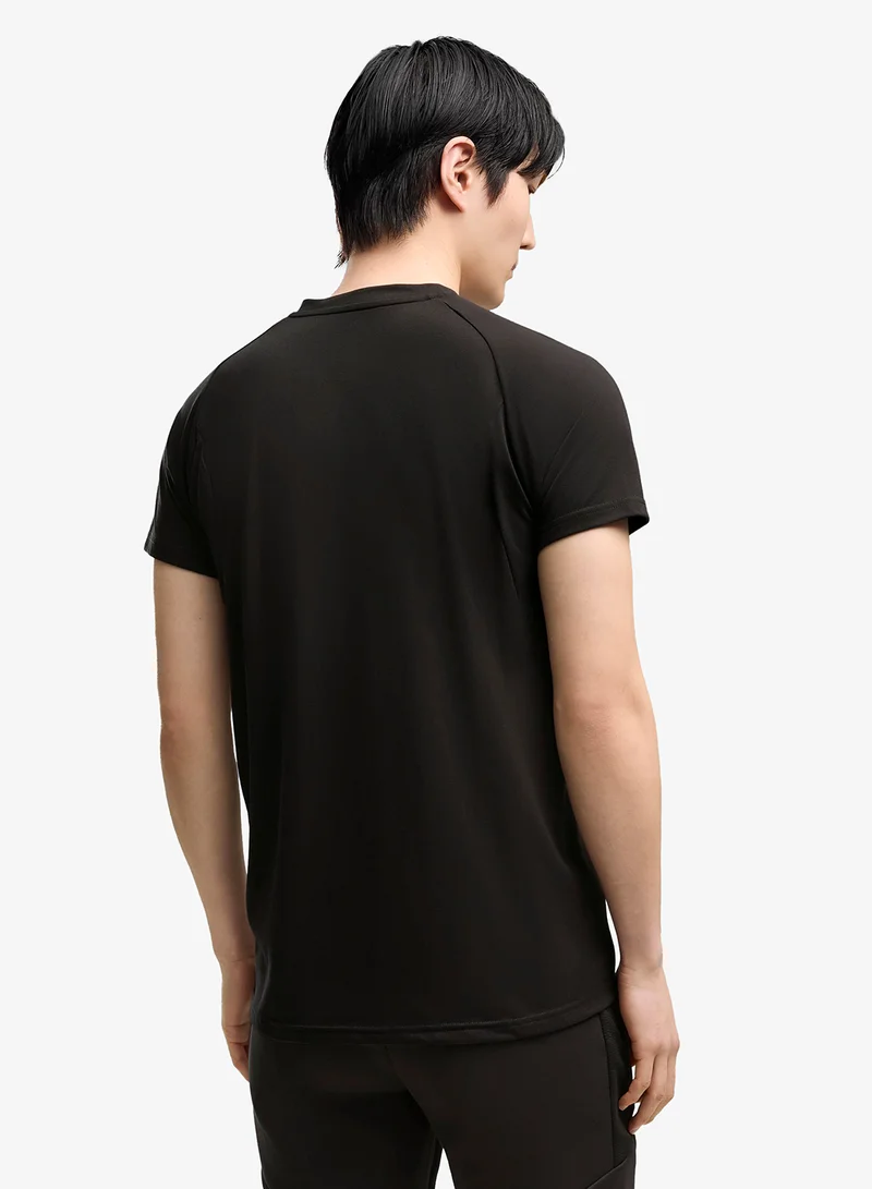 Puma PUMA Black-Vibrant Silver Al Hilal Evostripe T-Shirt for Men | Best Price UAE