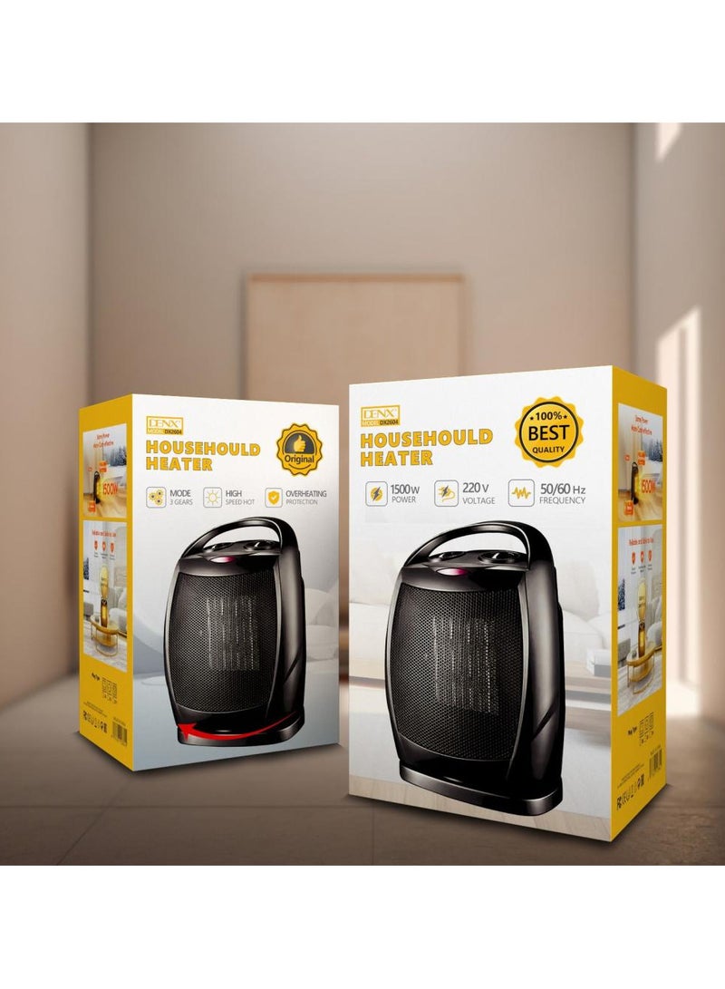 Denx Home Electric Heater 1500 Watts - Image 3