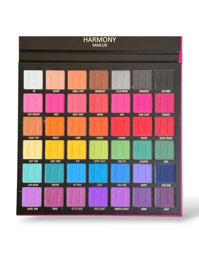 Harmony Harmony Eyeshadow Palette 42 shades of creativity and brilliance  - Image 3