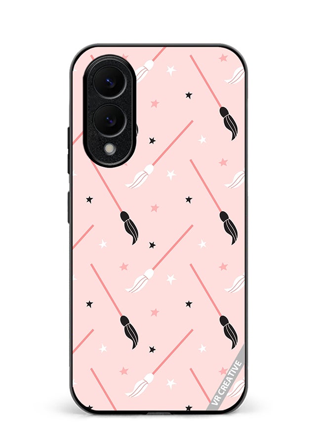 VR CREATIVE Protective Case Cover For Samsung Galaxy S25 Edge Mix Pattern Design Multicolour