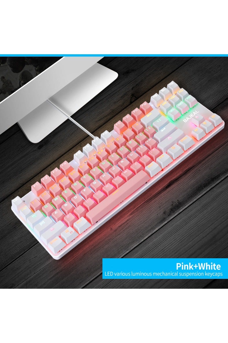 87 Keys  Key Gaming Keyboard , Mechanical Keyboard For Gamers - Image 2