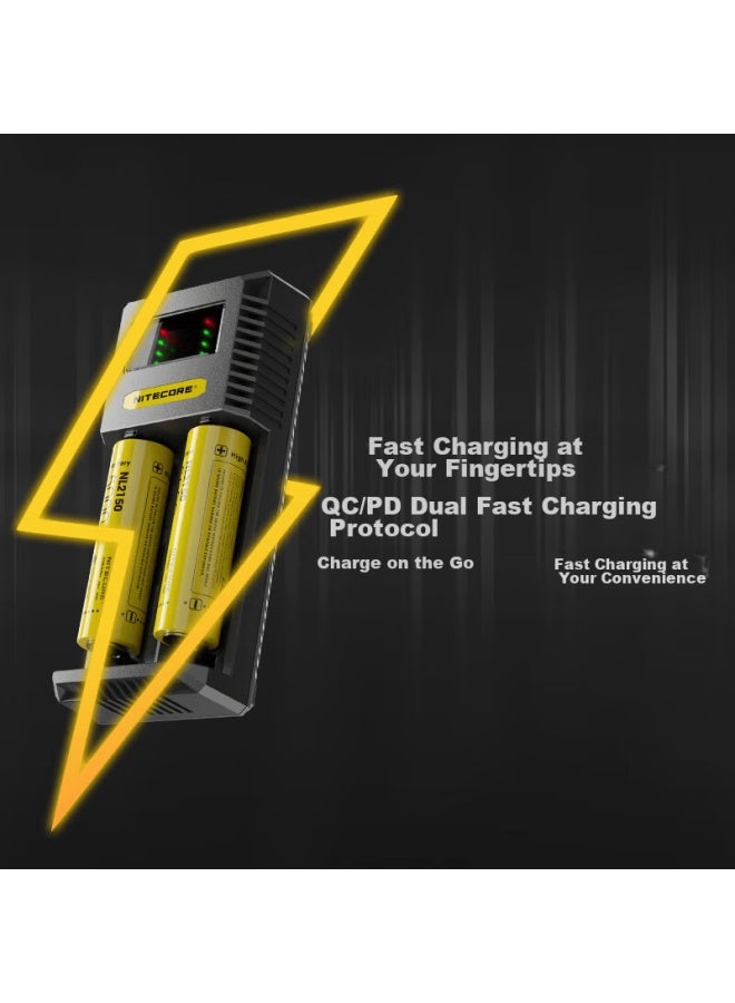 Nitecore Ci2 Smart Dual-slot Charger, 21700 Lithium Battery Repair And Activation, 18650 Battery Fast Charging - Image 2