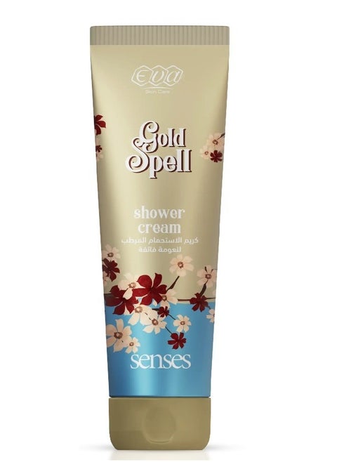 Skin Care Senses Shower Cream Gold Spell 250Ml