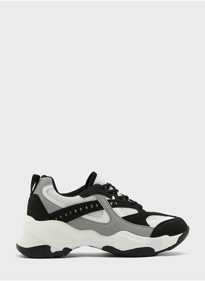 Ginger Colourblock Chunky Sole Sneaker