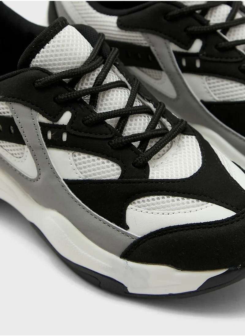 Ginger Colourblock Chunky Sole Sneaker