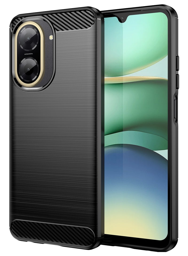 CHEROSIN Phone Case for Xiaomi Redmi A5 4G/ Xiaomi Poco C71 4G Soft TPU Brushed Texture Anti-Slip Cover - Image 1