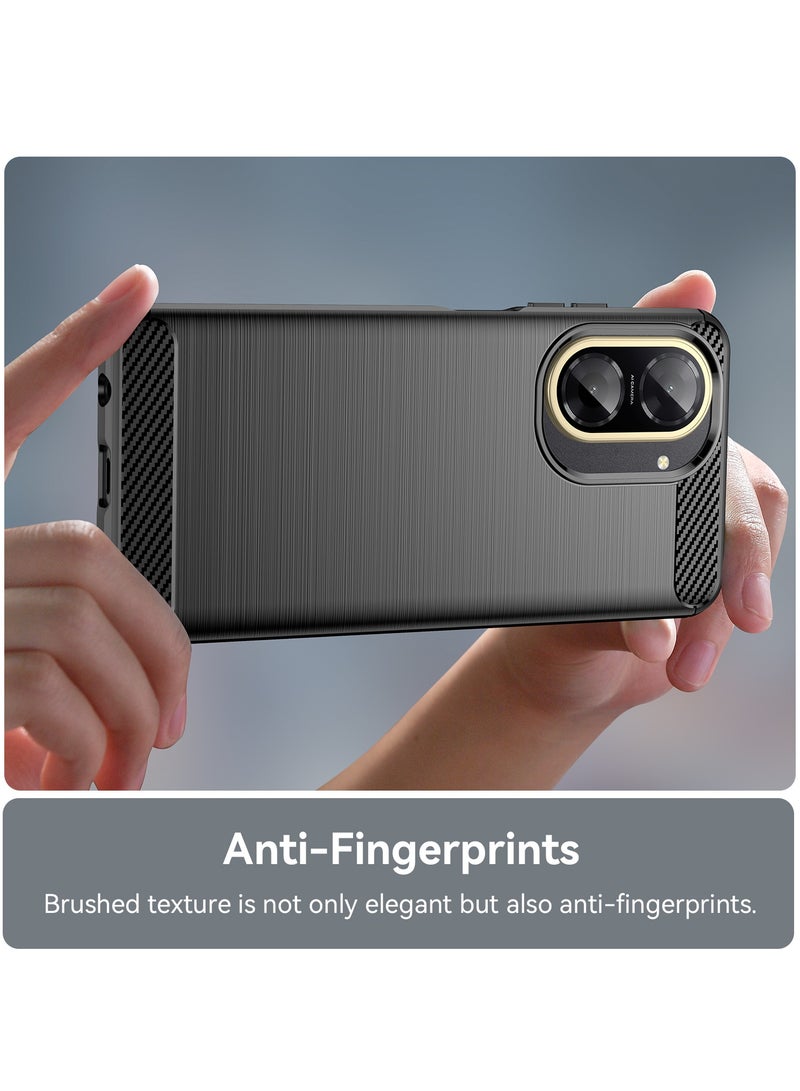 CHEROSIN Phone Case for Xiaomi Redmi A5 4G/ Xiaomi Poco C71 4G Soft TPU Brushed Texture Anti-Slip Cover - Image 5