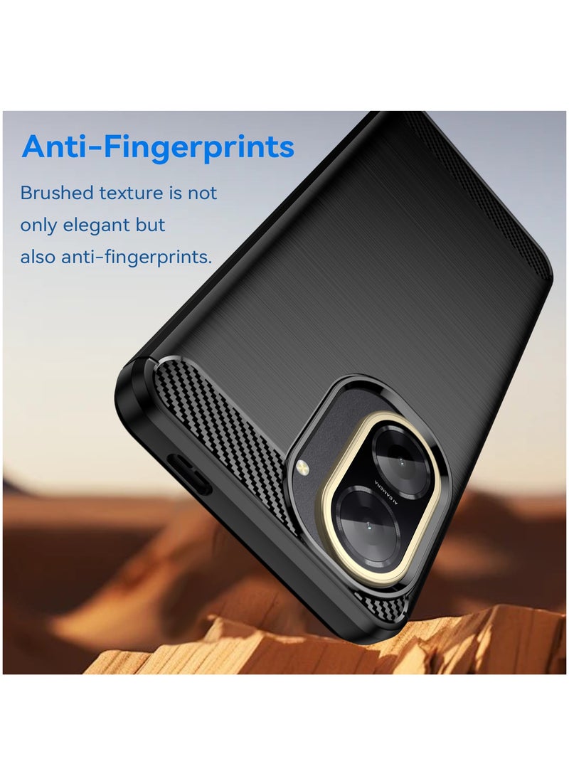 CHEROSIN Phone Case for Xiaomi Redmi A5 4G/ Xiaomi Poco C71 4G Soft TPU Brushed Texture Anti-Slip Cover - Image 2