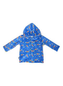 BabyShoora Baby two-piece set of pants + sweatshirt and cape  - Image 2