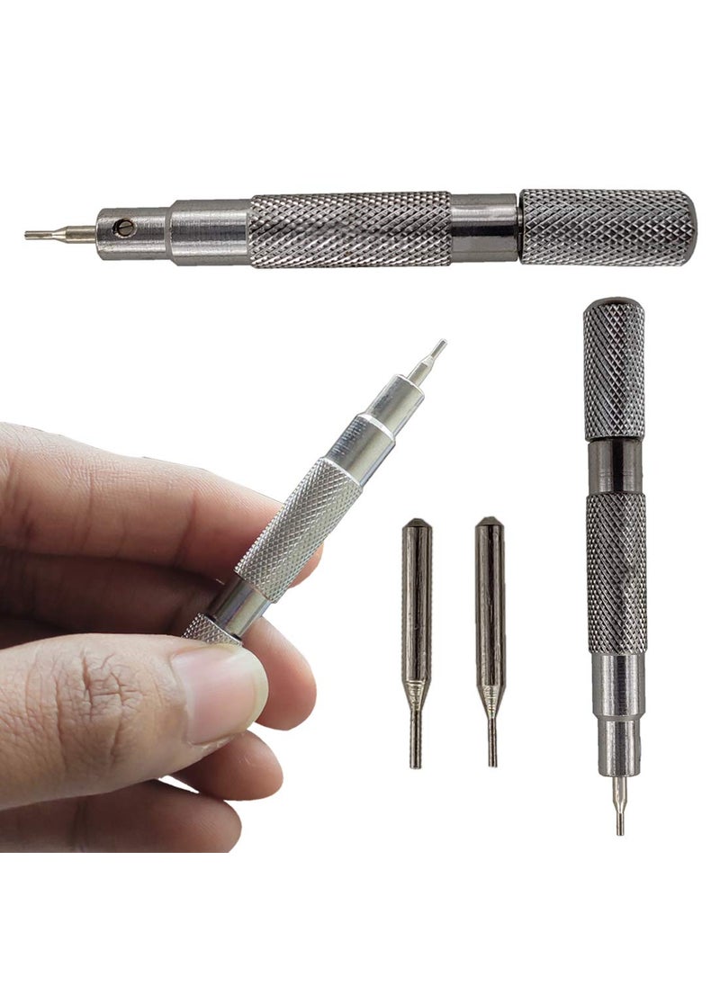 DIY Crafts DIY Crafts Pack of 3 Pc Multi Brass Spring Loaded Center Hole Punch with Adjustable Hom Pack of 3 Pc Multi  - Image 1