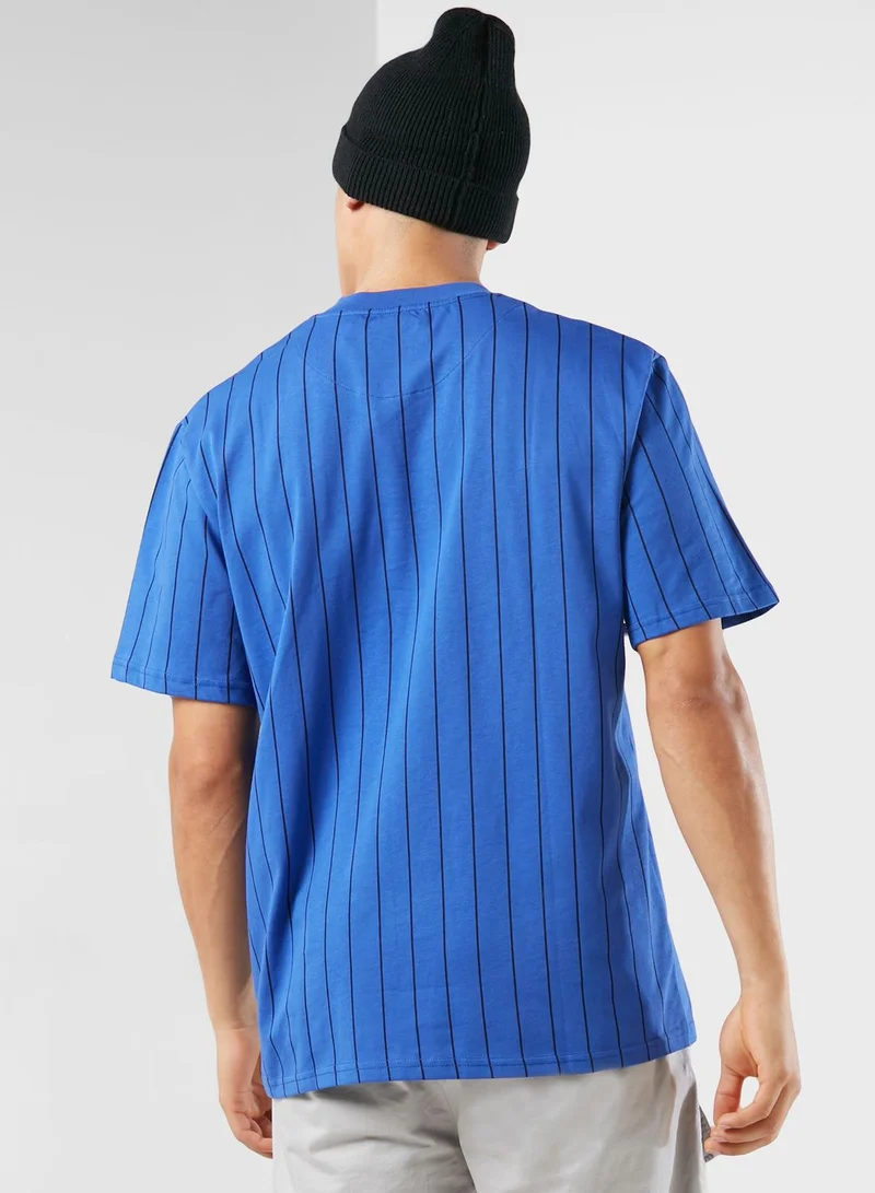 Karl Kani Signature Pinstripe T-Shirt