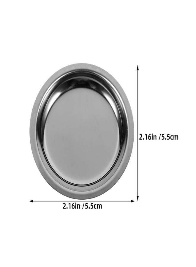 AUTSUPPL Stainless Steel Tea Bag Holder 2-Pack Tea Bag Drip Tray Coaster for Kitchen Party Coffee Table Organizer 2.16X2.16X0.19 Inch - Image 3